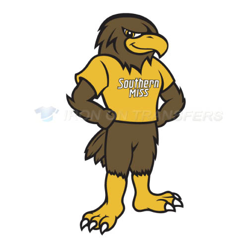 Southern Miss Golden Eagles Iron-on Stickers (Heat Transfers)NO.6311